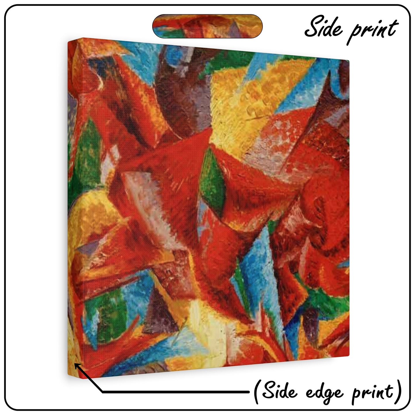 PLASTIC FORMS OF A HORSE by Umberto Boccioni
