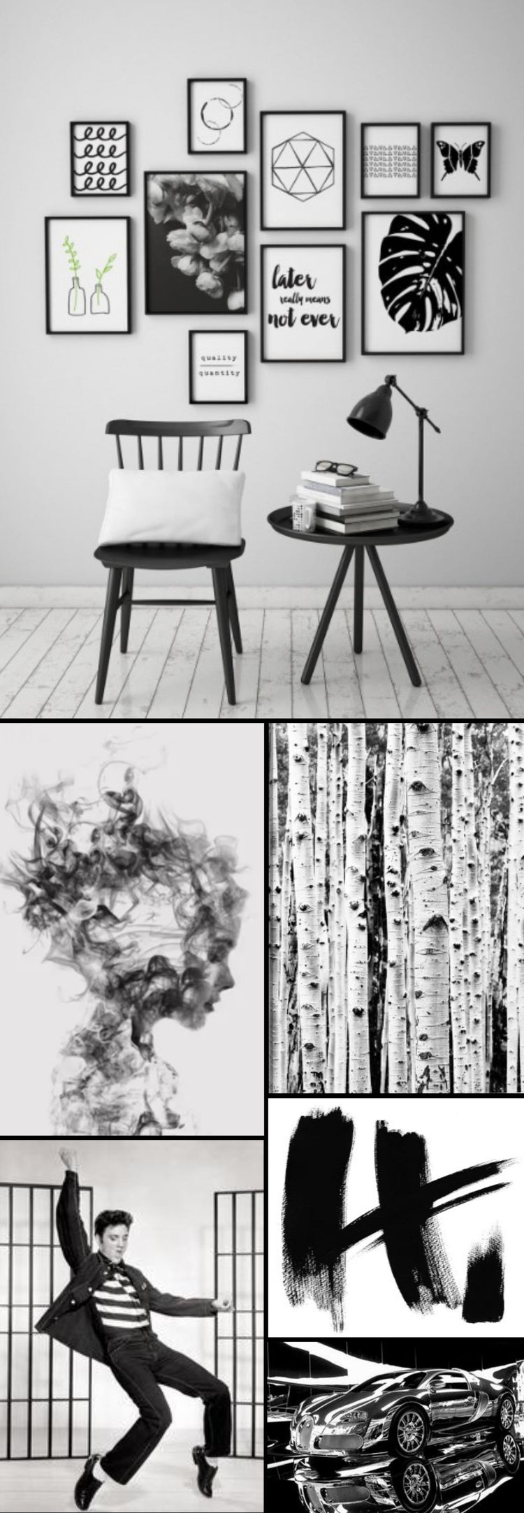 BLACK AND WHITE COLLECTION