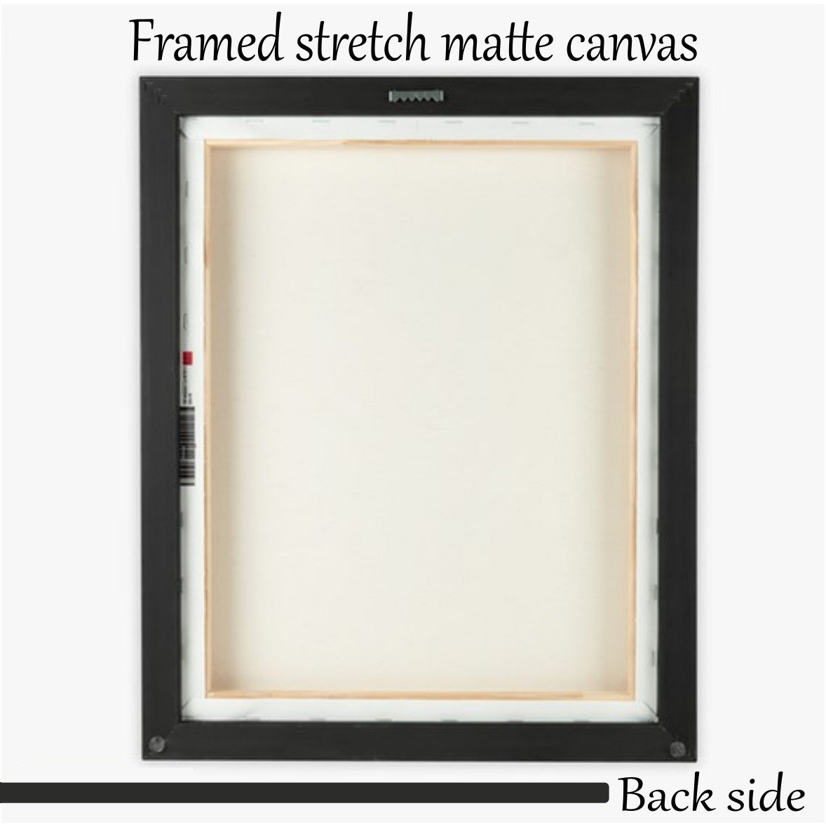 STYLE 1 - FRAMED MATTE STRETCHE CANVAS (PRODUCT SAMPLE)