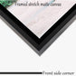 STYLE 1 - FRAMED MATTE STRETCHE CANVAS (PRODUCT SAMPLE)