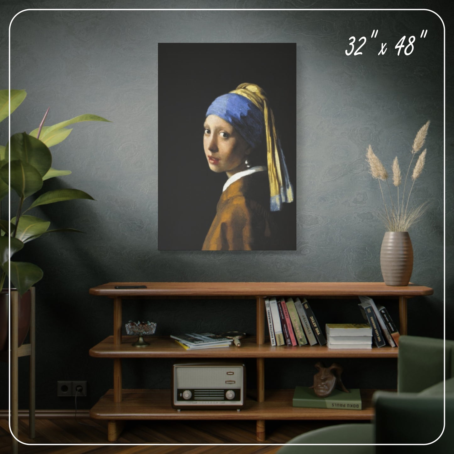 THE GIRL WITH A PEARL EARRING by Johannes Vermeer