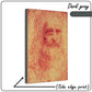 PORTRAIT OF A MAN IN RED CHALK by Leonardo Da Vinci