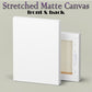 STYLE 1 - MATTE STRETCHED CANVAS   1.25" (31.75mm) THICK (PRODUCT SAMPLE)