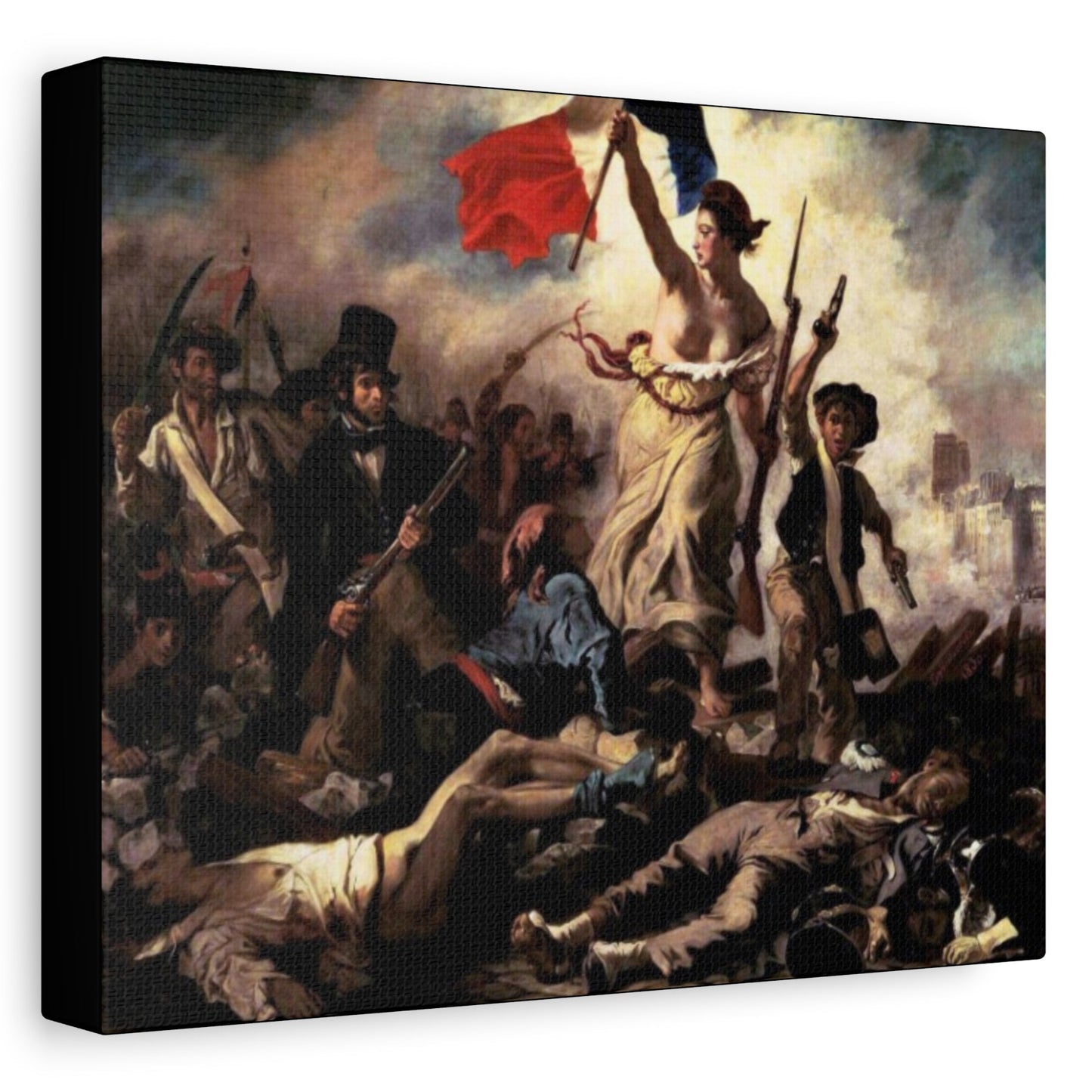 LIBERTY LEADING THE PEOPLE by Eugene Delacroix