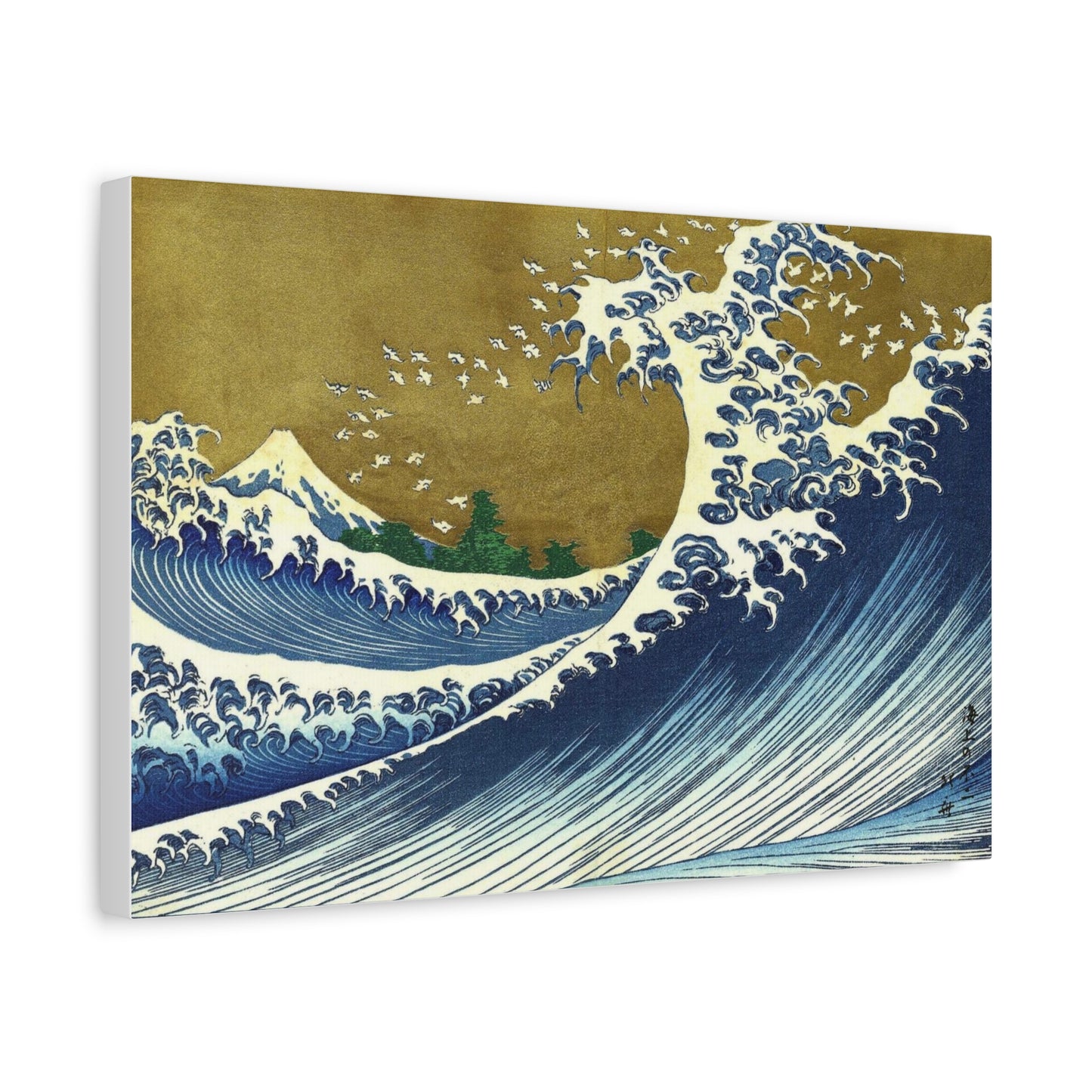 THE BIG WAVE by Katsushika Hokusai