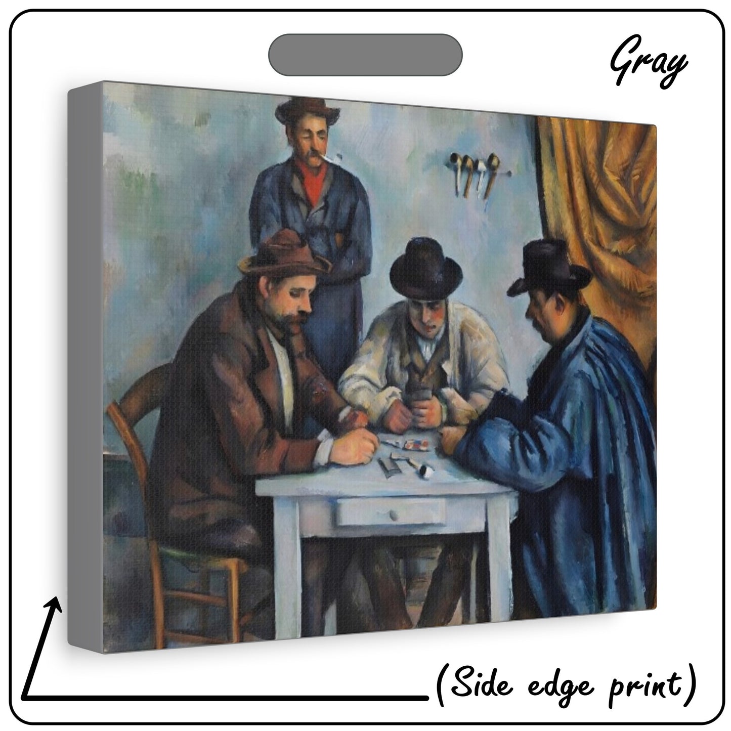 THE CARD PLAYERS (1) by Paul Cezanne