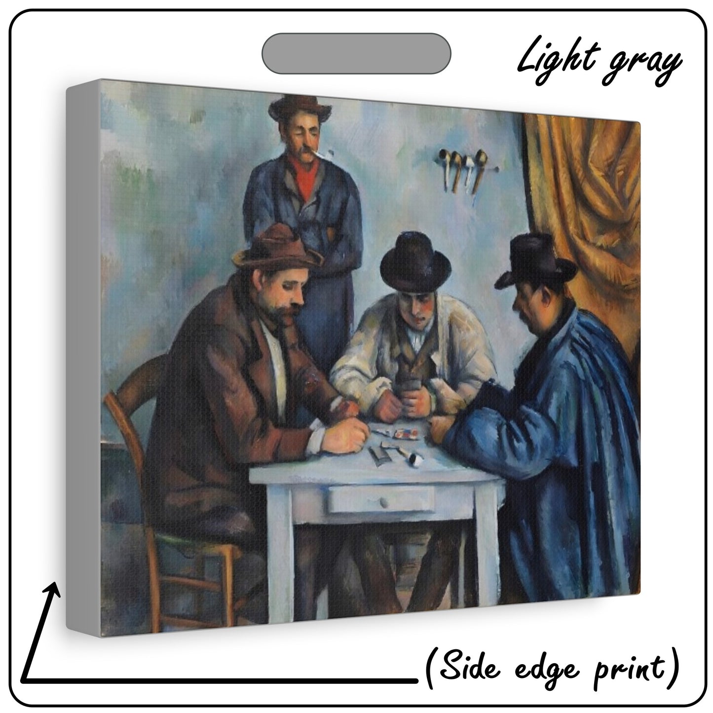 THE CARD PLAYERS (1) by Paul Cezanne