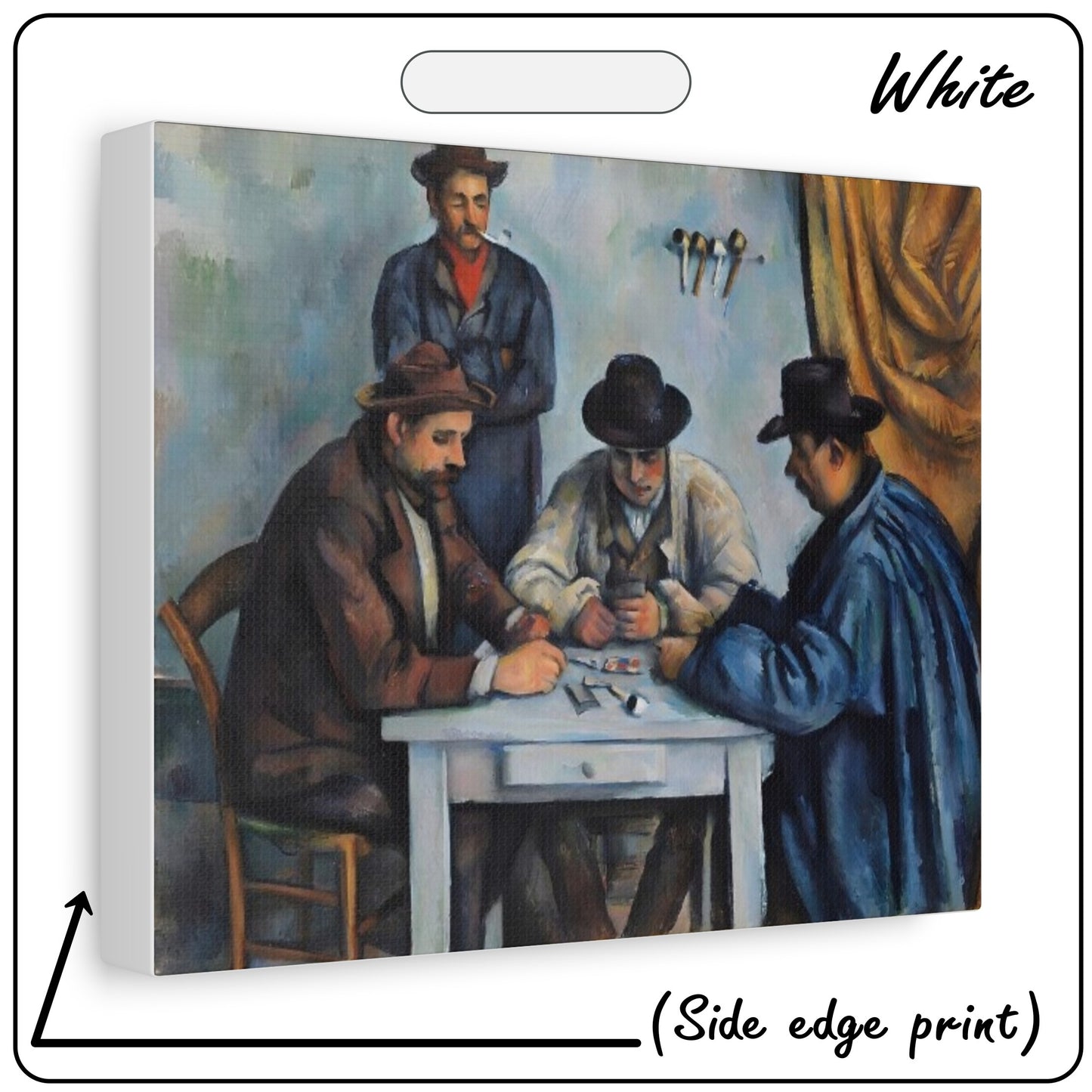 THE CARD PLAYERS (1) by Paul Cezanne